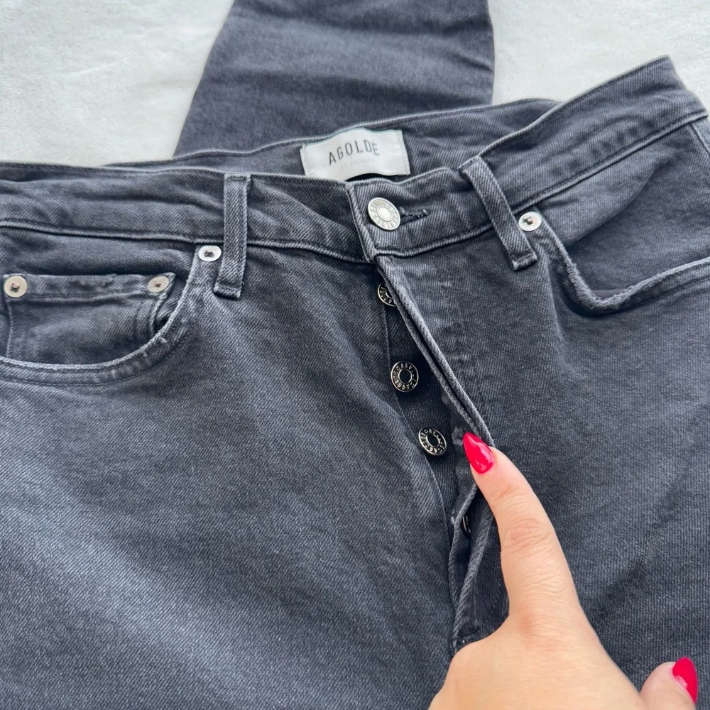 AGOLDE Nico High Rise Slim Jeans in Compilation Size 26 - Picture 6 of 11